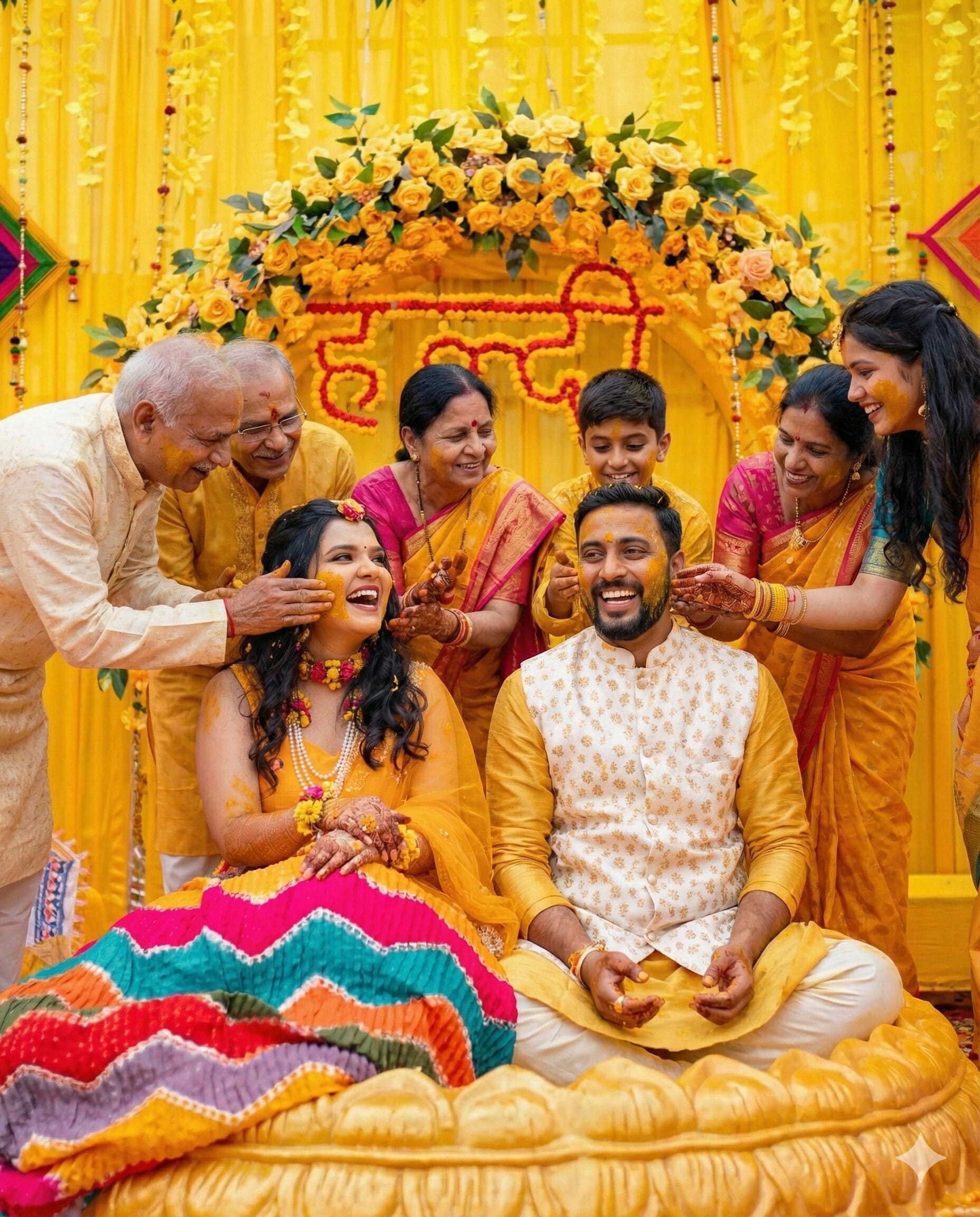 haldi ceremony photographer robertsganj